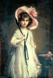 Portret van Nancy, Dochter van Arthur Tooth